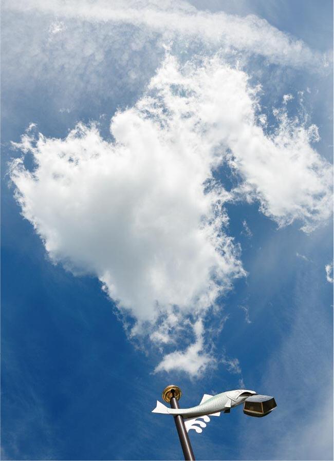 The sky over Kamaishi
