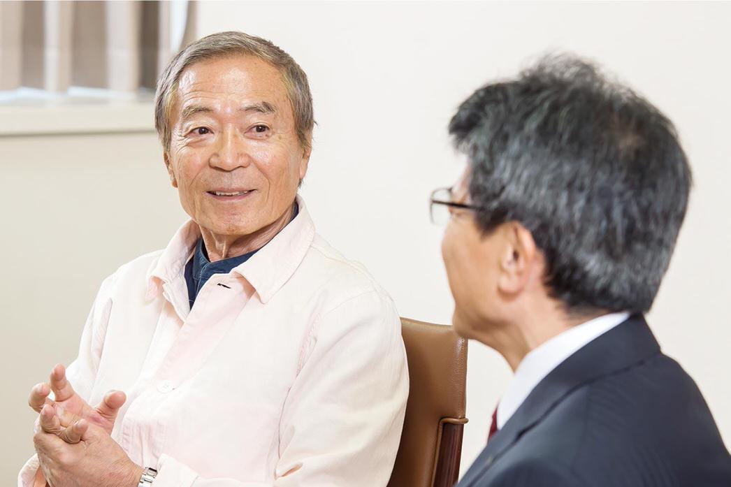 Asai and Takagi during their conversation