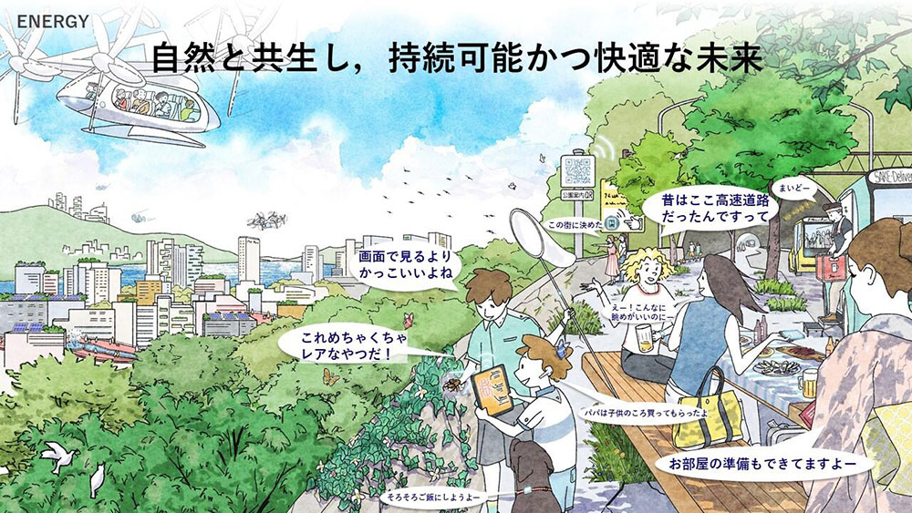 Figure: ENERGY: A sustainable and comfortable future in harmony with nature
