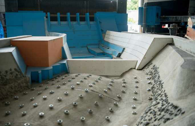 Indoor hydraulic experiment model